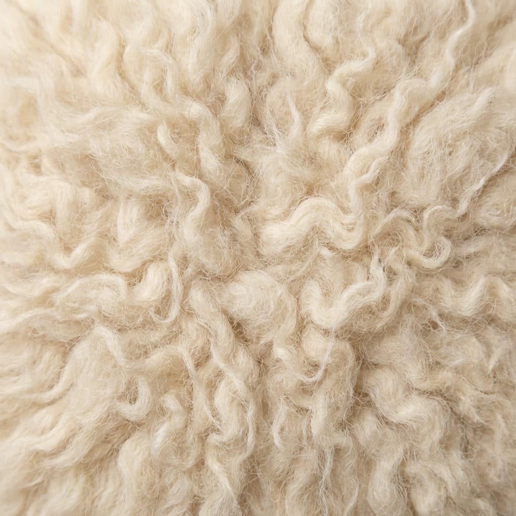 Close-up of merino wool felt texture